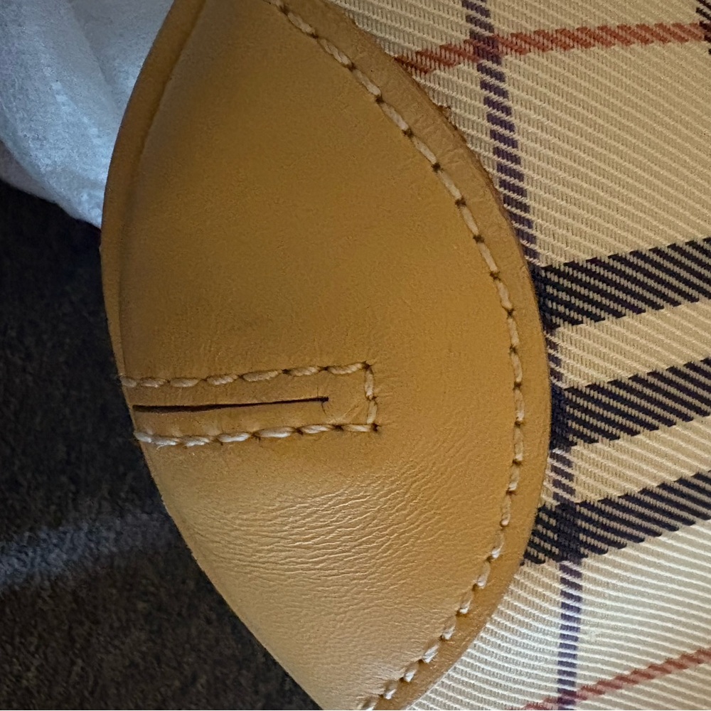 Burberry‎ Tan and Blue Check Shoulder project - Picture 4 of 16